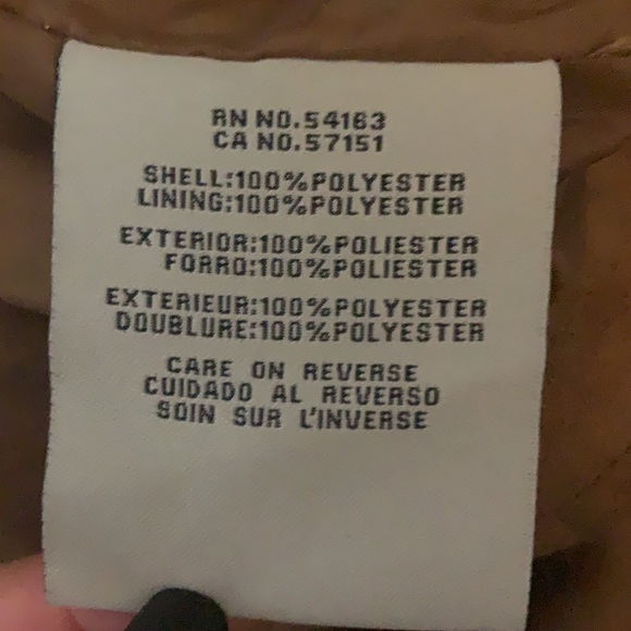 Levi’s tan suede moto jacket - Picture 4 of 6